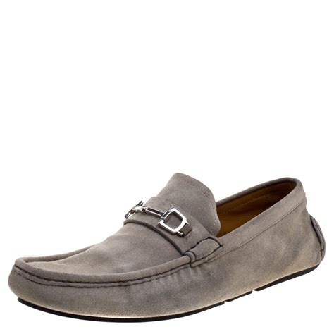 gucci grey suede loafers|women's black gucci loafers.